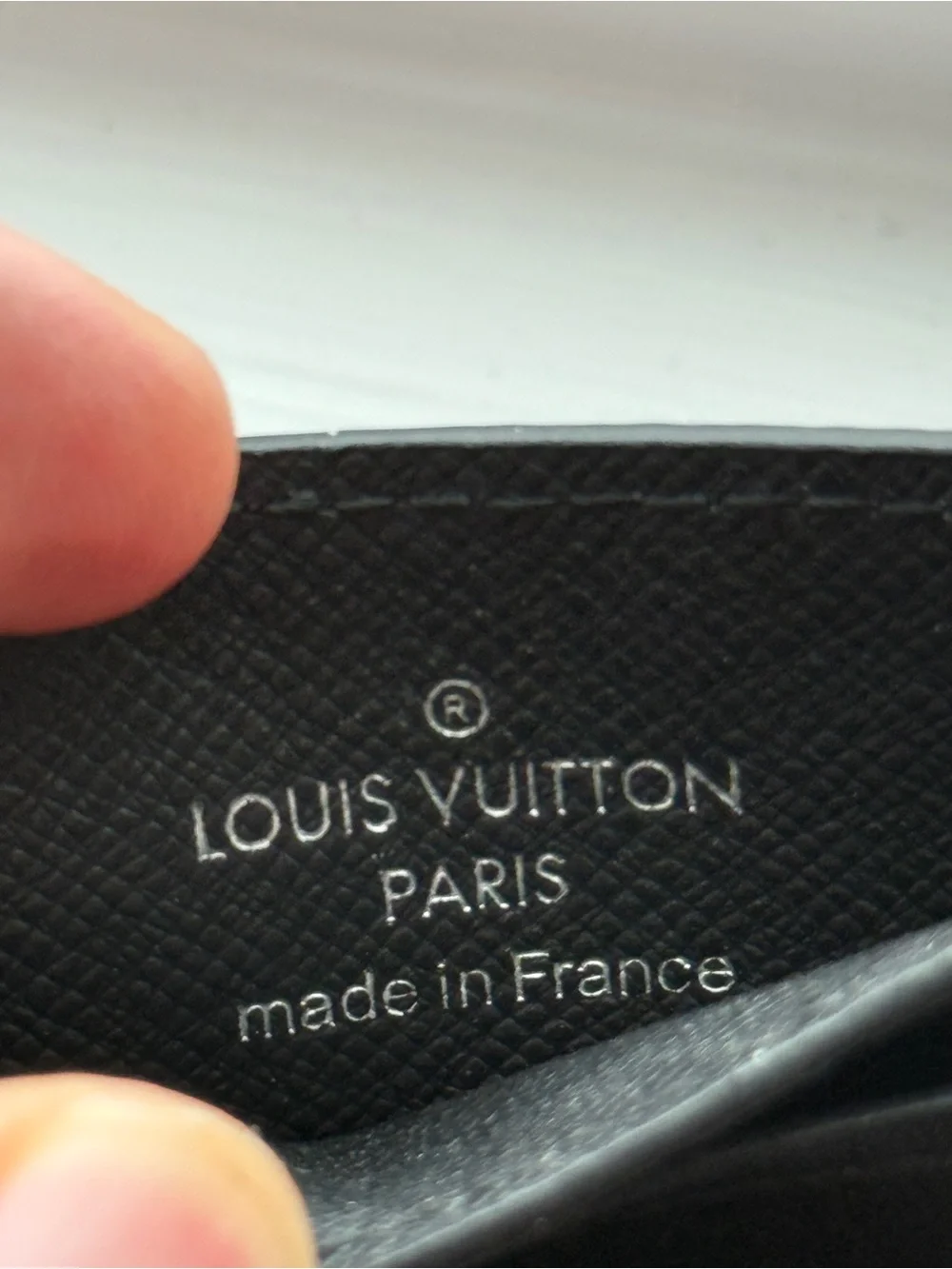 Louis Vuitton Black Monogram Eclipse Card Holder